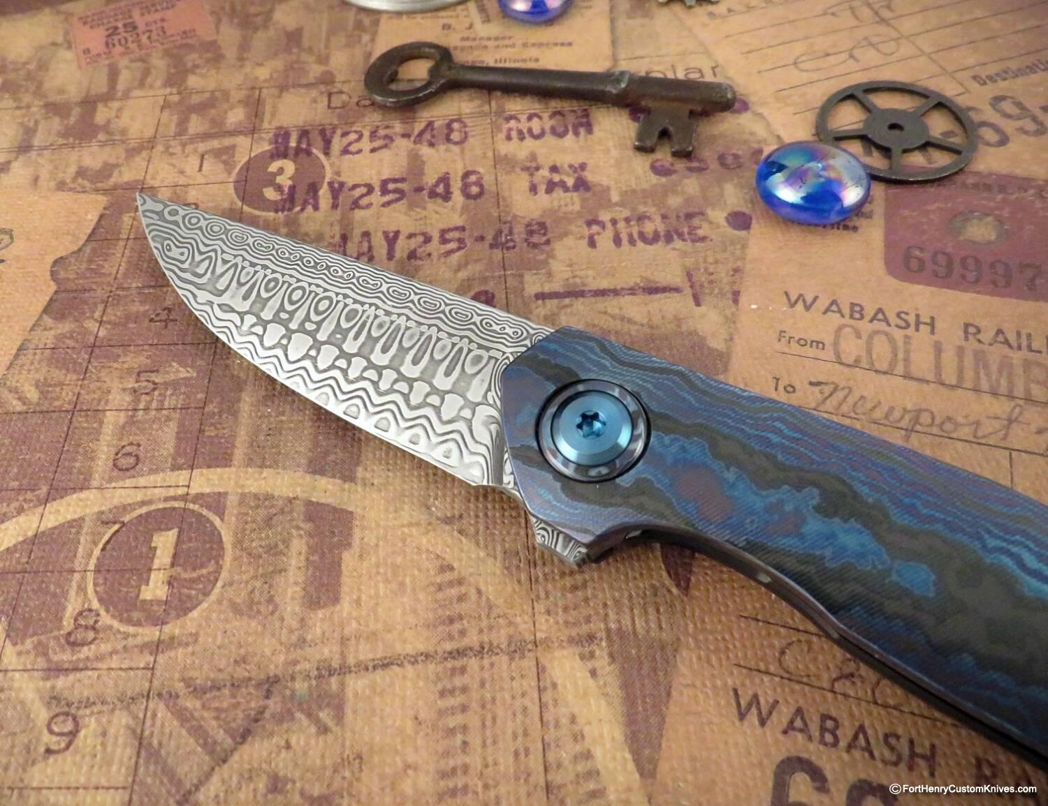 Jens Anso - Presentation Orso Flipper - Black Timascus - Image 2