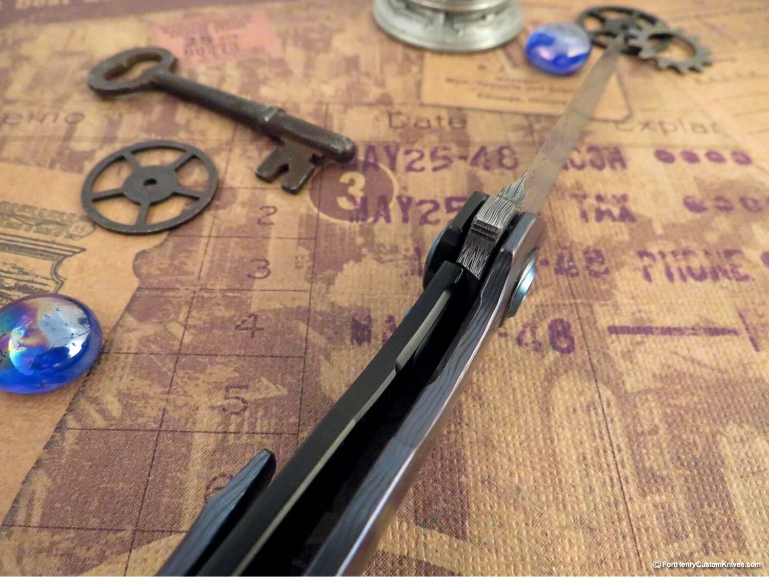 Jens Anso - Presentation Orso Flipper - Black Timascus - Image 4