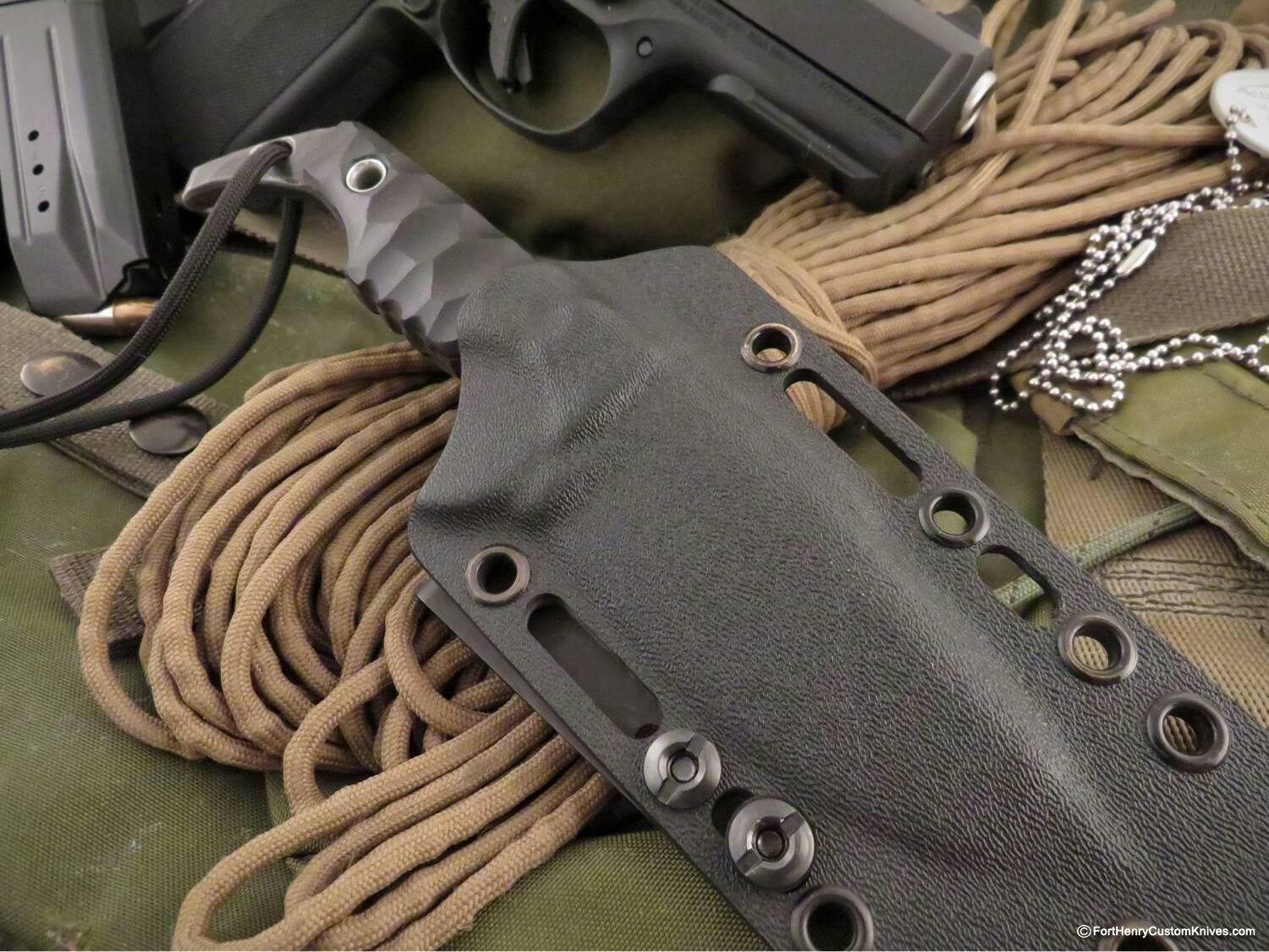 Ken Vehikite / Black Roc Knives - Custom Scorpion - Image 6