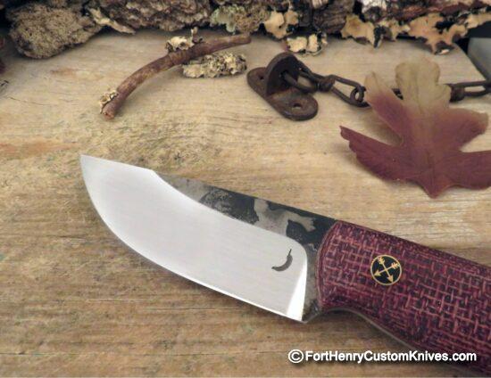 Trollsky Knives - Custom Wanderer - Burlap Micarta - Image 2