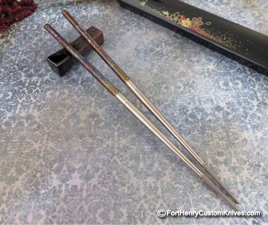 Alan Folts - FoltSum / TiStix - Titanium Chopsticks ~ Take Down