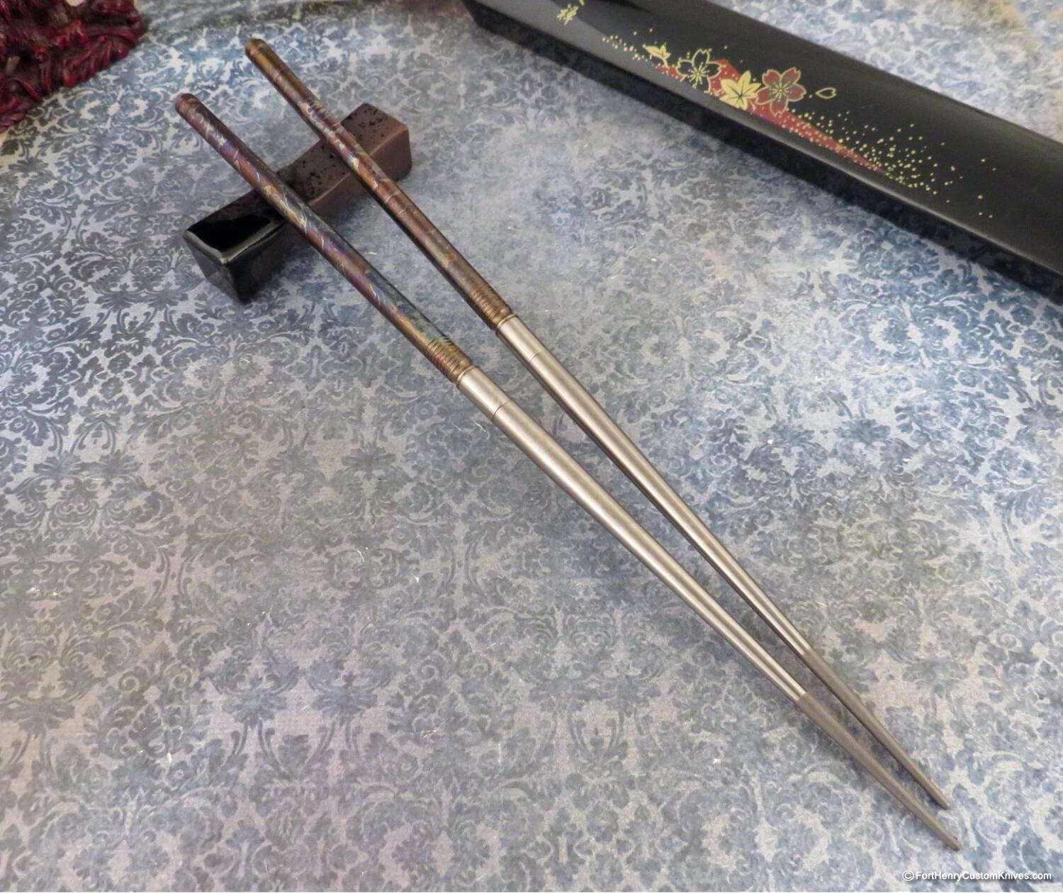 Alan Folts - FoltSum / TiStix - Titanium Chopsticks ~ Take Down