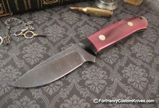 Dan Crotts - Rare One Off - Presentation Drop Point - Thomas Stainless Damas