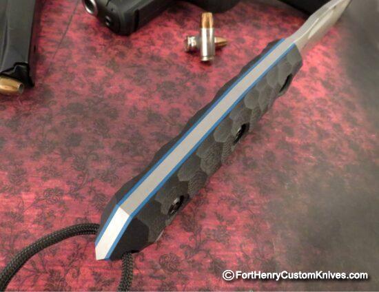 Piotr Gosciniak / PG Knives - Custom Cayman - Elmax - Black G-10 - Image 5