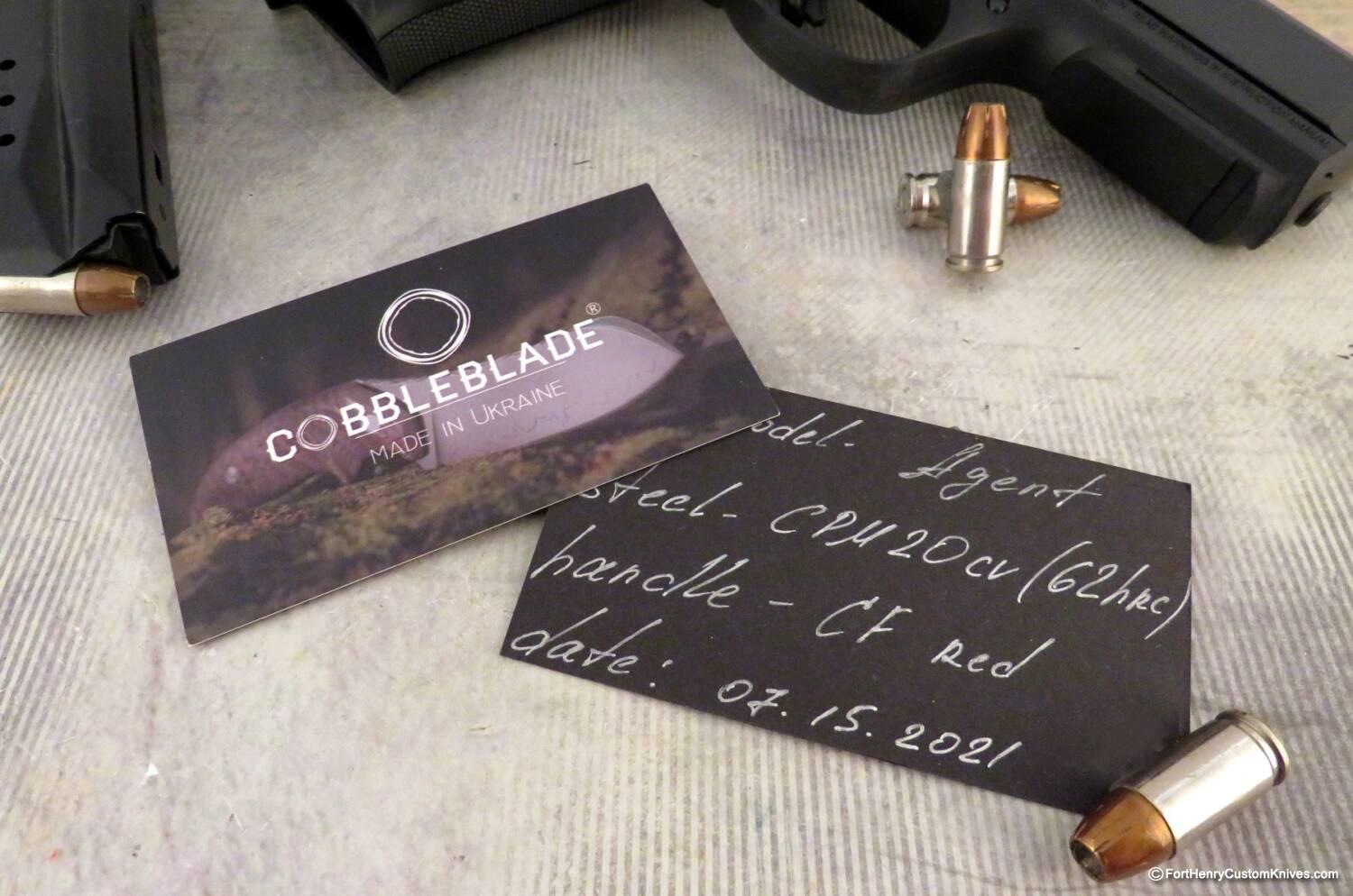 COBBLE Blade - Full Size Agent - CPM 20CV - Double Edge - Image 7