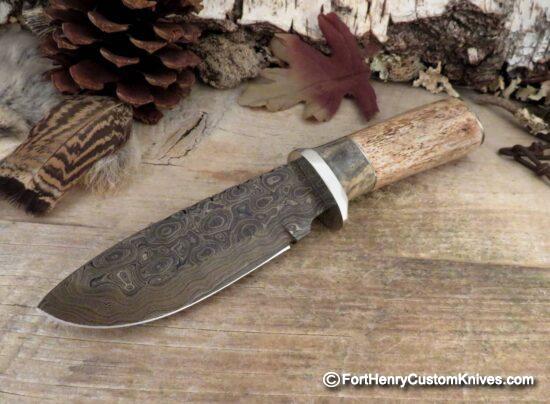 Herb Derr - Hand Forged Bullnose Personal - Fossilized Sea Cow Rib