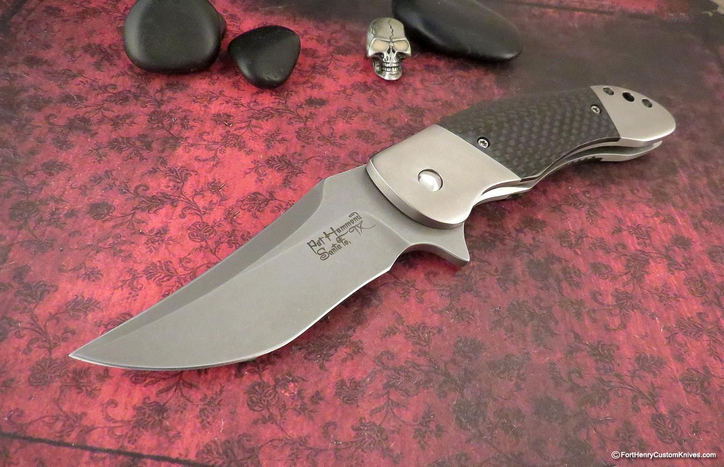 Pat Hammond - Wave Flipper - Bolster Lock - Carbon Fiber