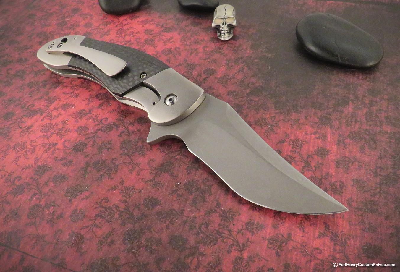 Pat Hammond - Wave Flipper - Bolster Lock - Carbon Fiber - Image 5