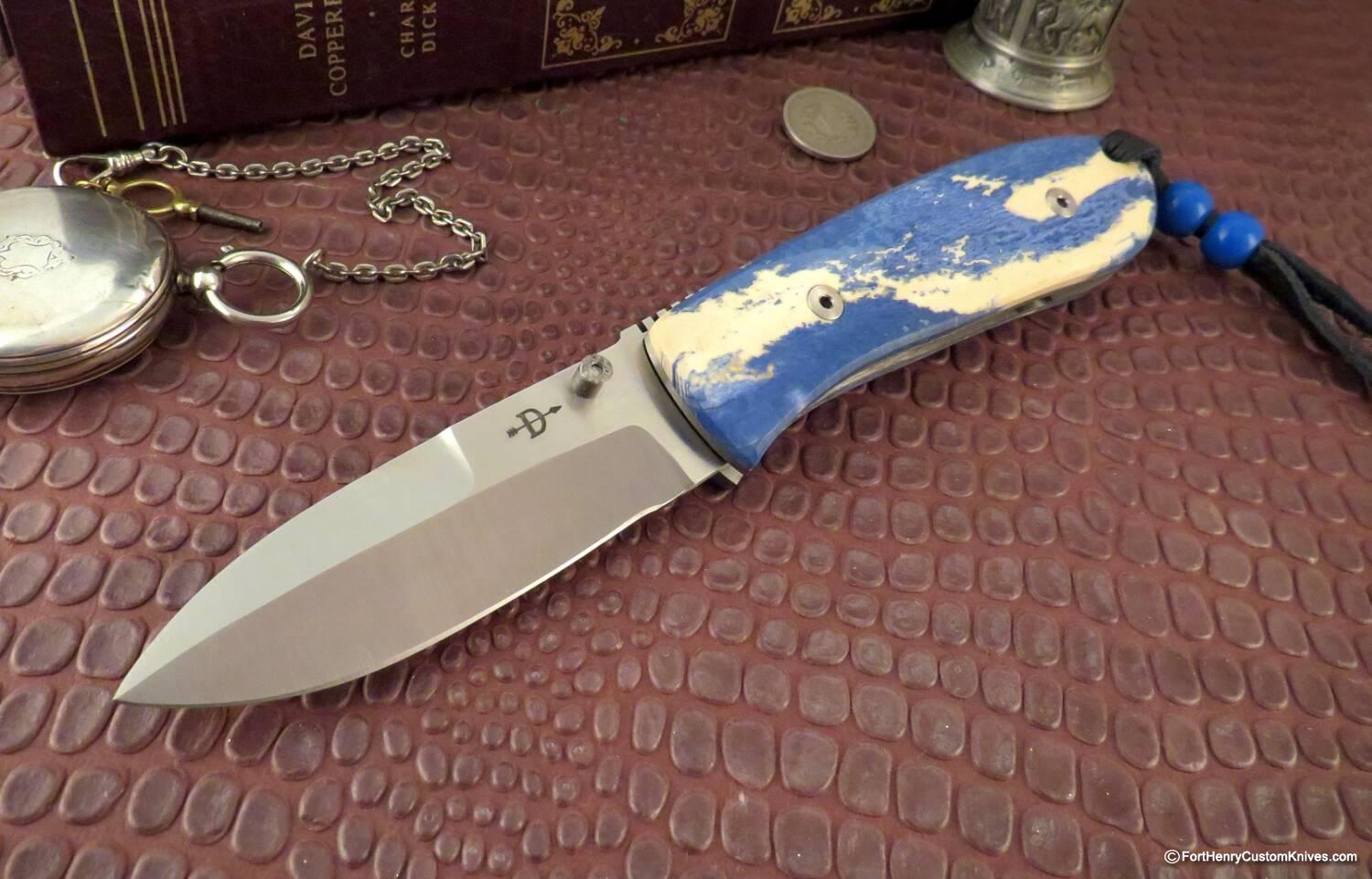 Bob Dozier - Rare Custom Large Fusion Folder - Wooly Mammoth