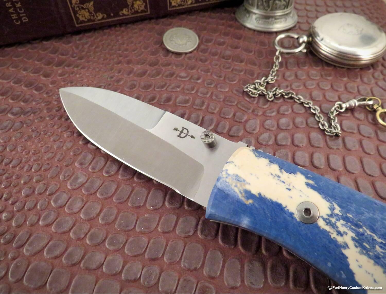 Bob Dozier - Rare Custom Large Fusion Folder - Wooly Mammoth - Image 2