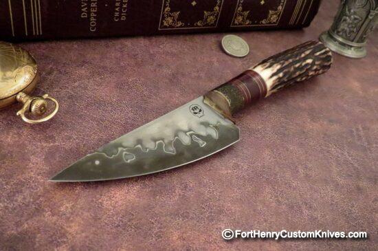 Mariano Yannoni - Camarada  - Hand Forged "Sobral" San Mai - Sambar Stag