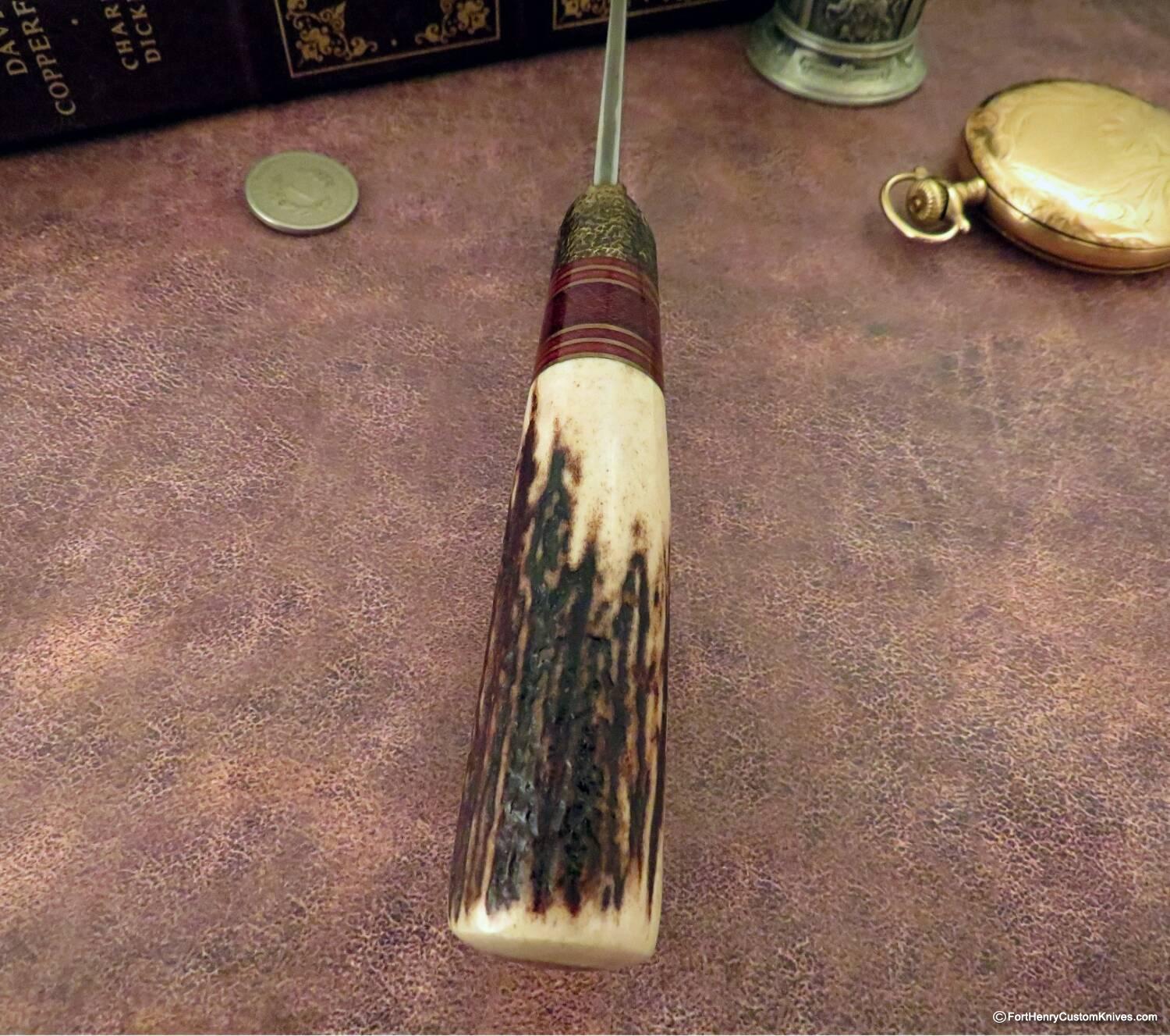 Mariano Yannoni - Camarada - Hand Forged "Sobral" San Mai - Sambar Stag - Image 4