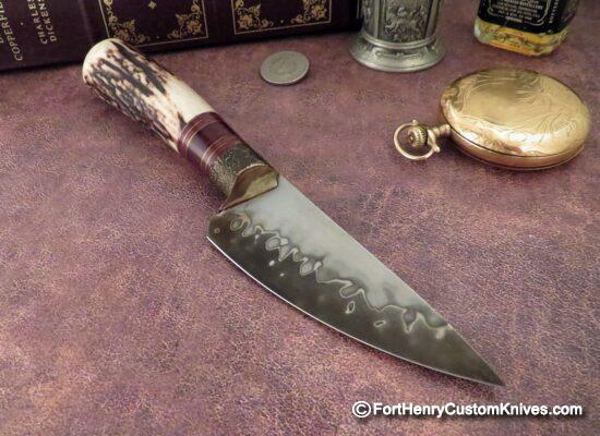 Mariano Yannoni - Camarada  - Hand Forged "Sobral" San Mai - Sambar Stag - Image 5