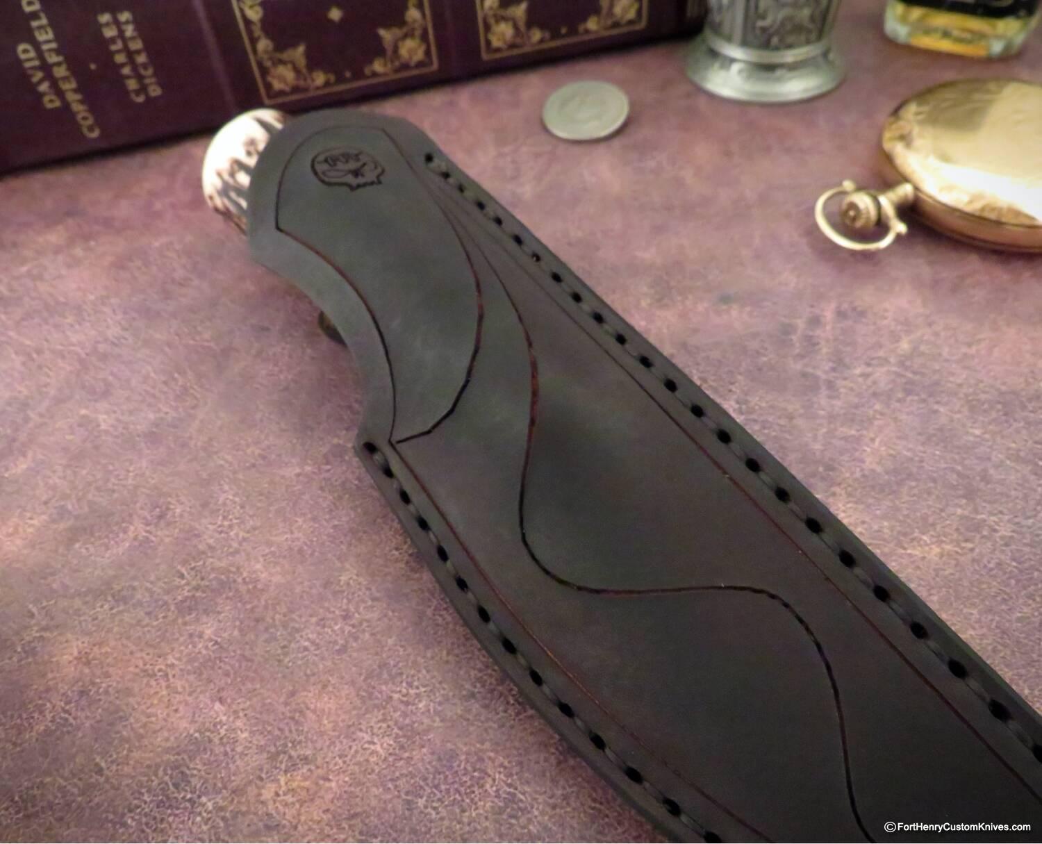 Mariano Yannoni - Camarada - Hand Forged "Sobral" San Mai - Sambar Stag - Image 6