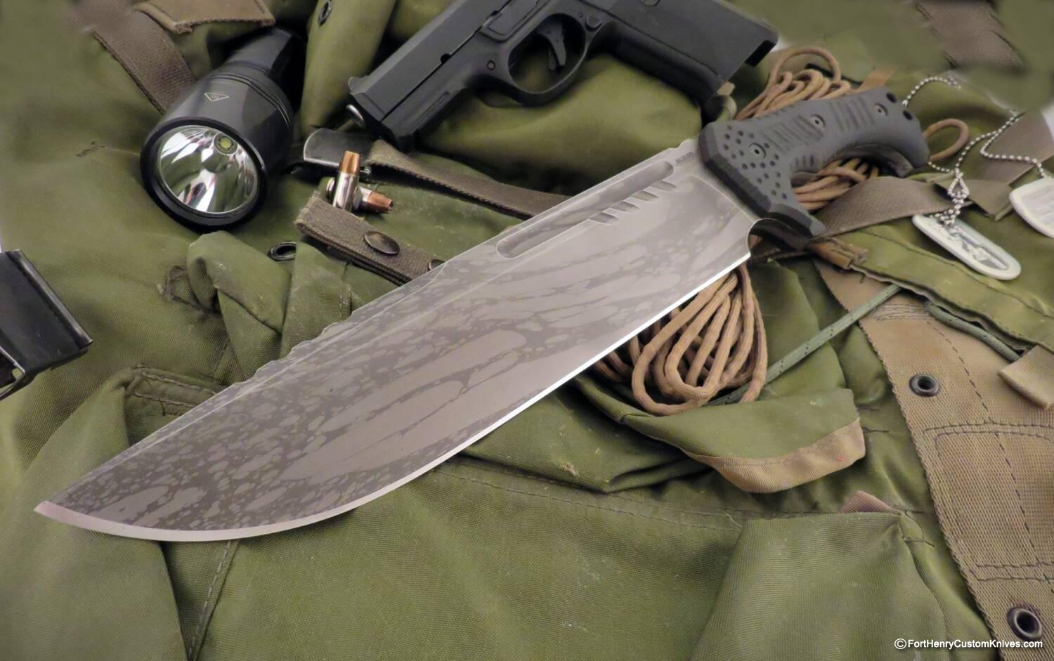 Miller Bros. Blades - Custom M-28 Battle Blade - Z Wear