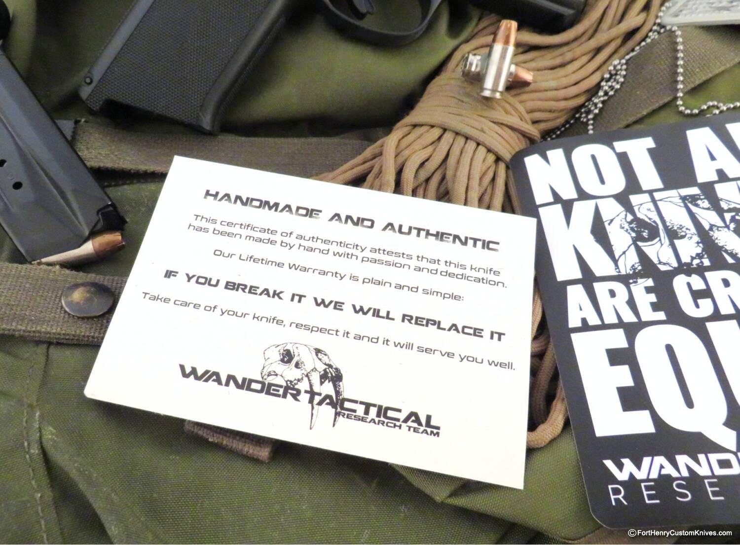 Wander Tactical - Uro - D2 - Custom Abstract Etch - Image 9