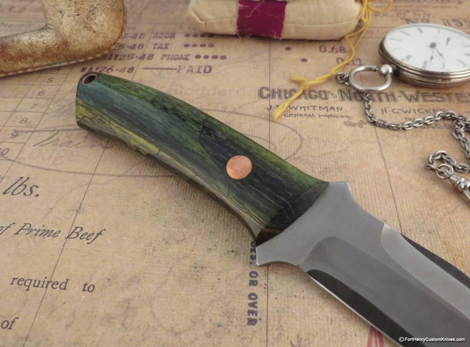 Dan Crotts - Tactical Talon - Takefu San Mai - Spalted Maple - Image 4