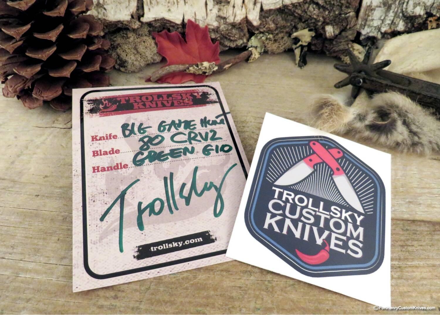 Trollsky Knives - Custom Big Game Hunter - FIF International - Image 6