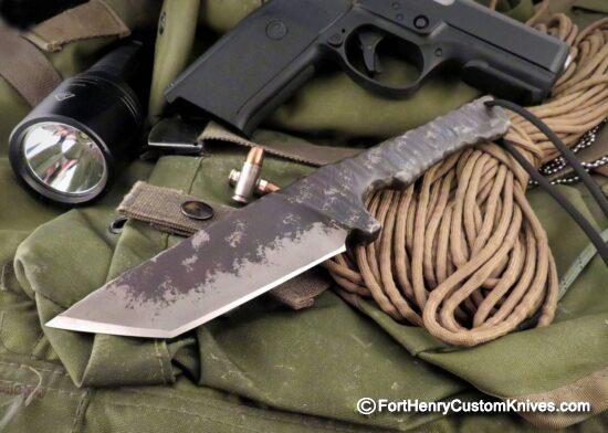 Miller Bros. Blades - RARE Custom Integral EDC Tanto - Z Wear