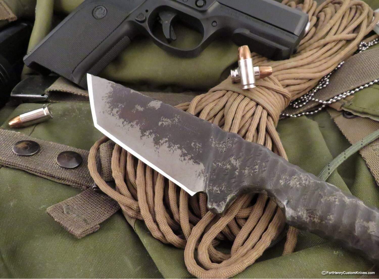 Miller Bros. Blades - RARE Custom Integral EDC Tanto - Z Wear - Image 2