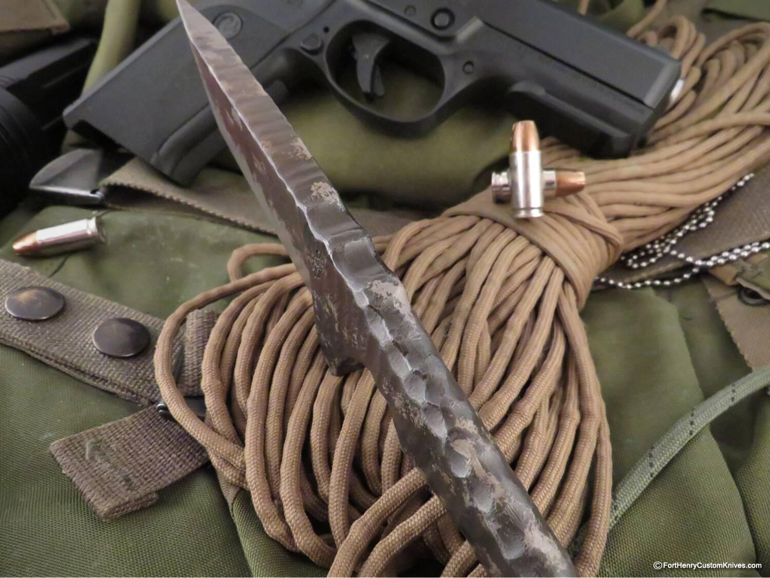 Miller Bros. Blades - RARE Custom Integral EDC Tanto - Z Wear - Image 3