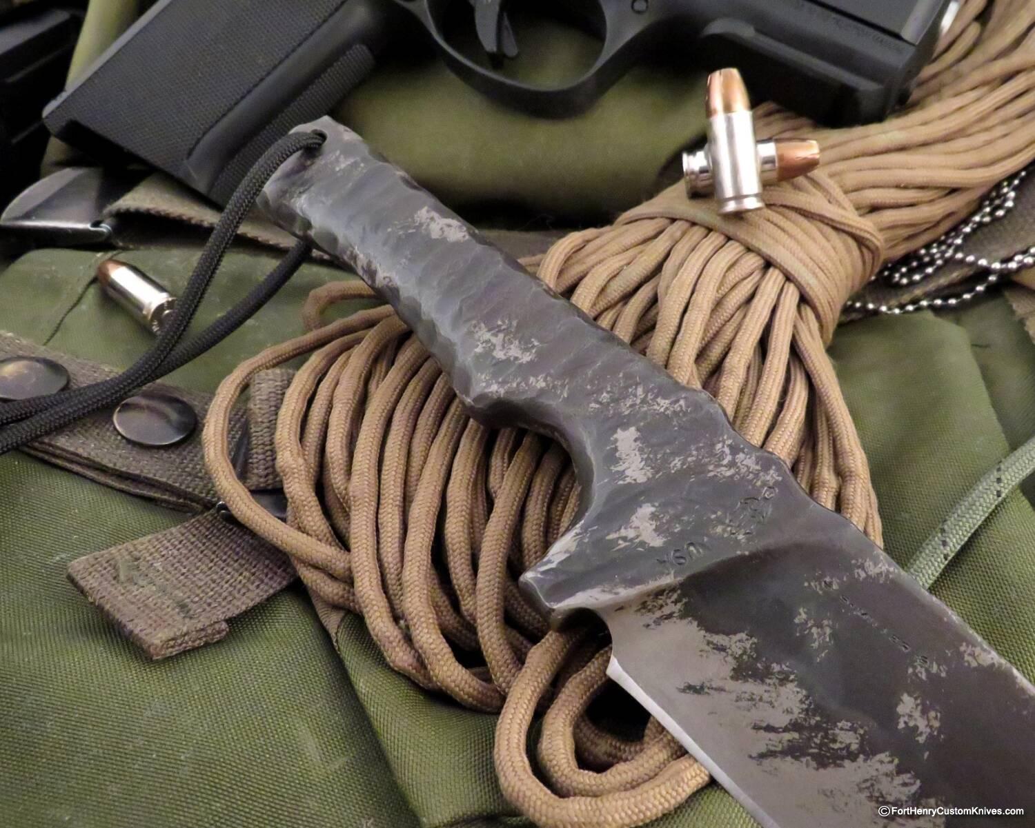 Miller Bros. Blades - RARE Custom Integral EDC Tanto - Z Wear - Image 4