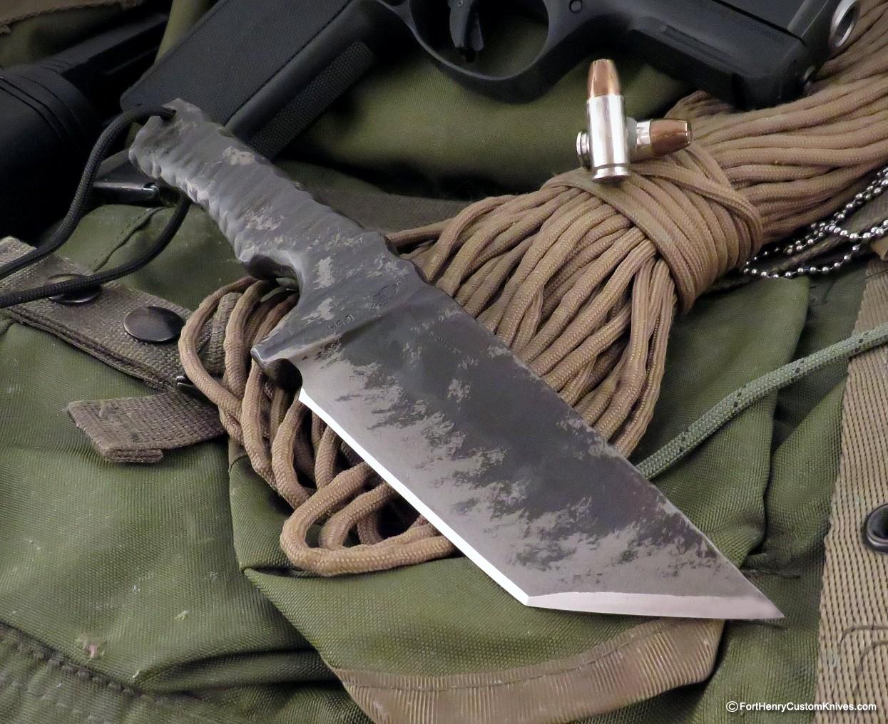 Miller Bros. Blades - RARE Custom Integral EDC Tanto - Z Wear - Image 5