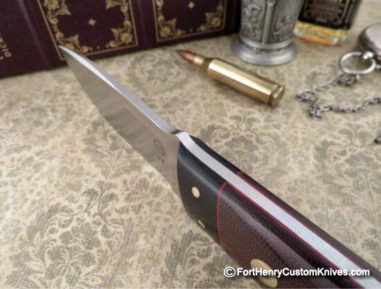 Bob Dozier - Custom Pro Skinner - Canvas Micarta - D2 - Image 3