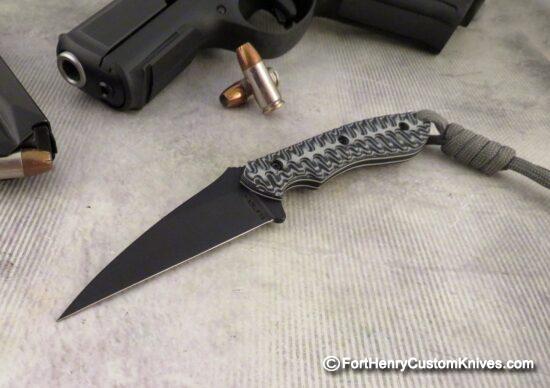 Alan Folts - Custom Tactical Spew - White & Black G-10