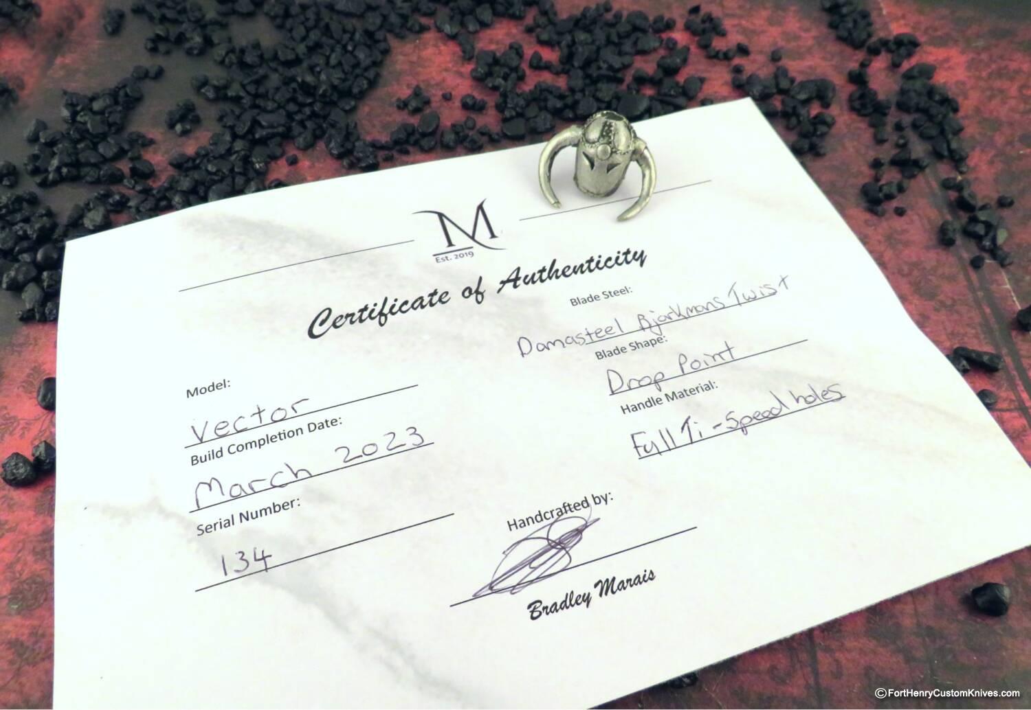 Bradley Marais - Custom Vector - Swedish Damasteel - Image 6