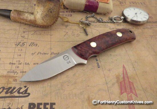 Bob Dozier - Rare Custom Ordered Slim Drop Point - D2