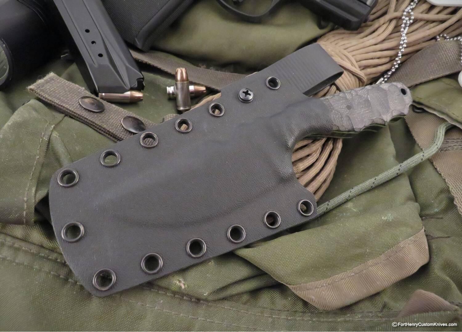 Ken Vehikite / Black Roc Knives - Custom Wasp Variant - Image 6