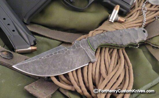 Ken Vehikite / Black Roc Knives - Custom Wasp Variant