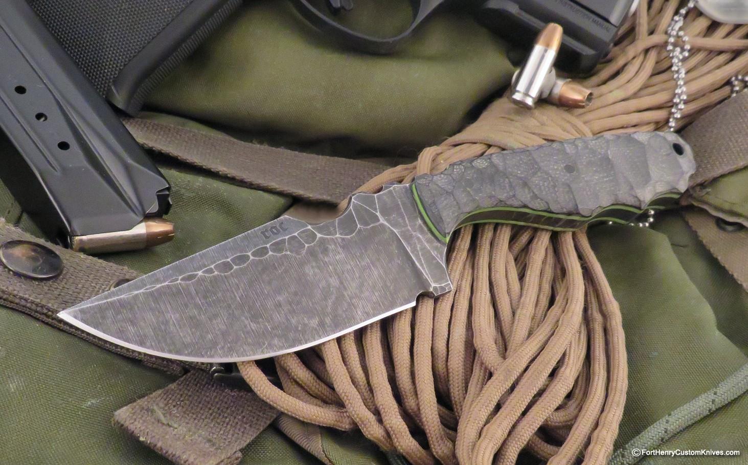 Ken Vehikite / Black Roc Knives - Custom Wasp Variant