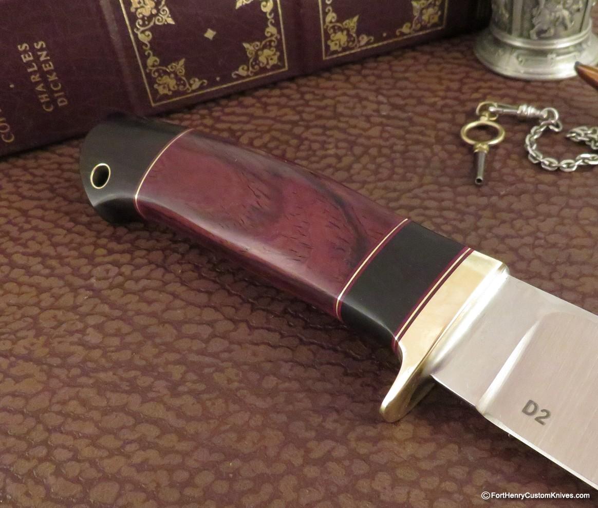 Bob Dozier - Custom Classic Drop Point - Cocobolo - Image 4