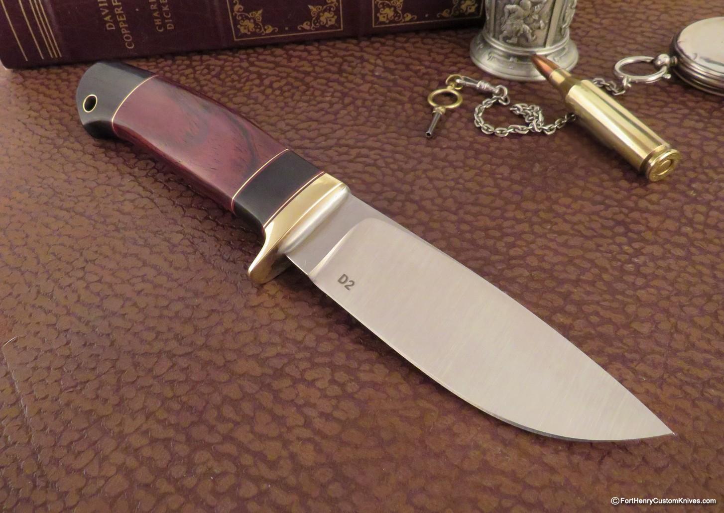 Bob Dozier - Custom Classic Drop Point - Cocobolo