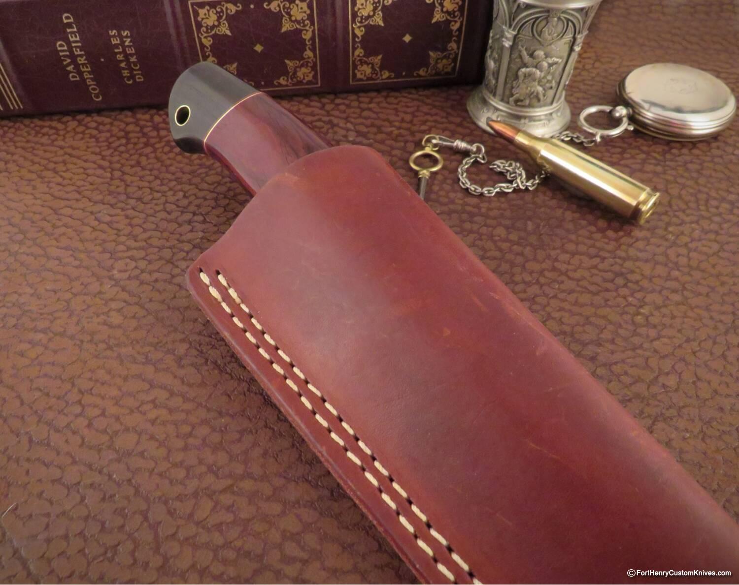 Bob Dozier - Custom Classic Drop Point - Cocobolo - Image 6