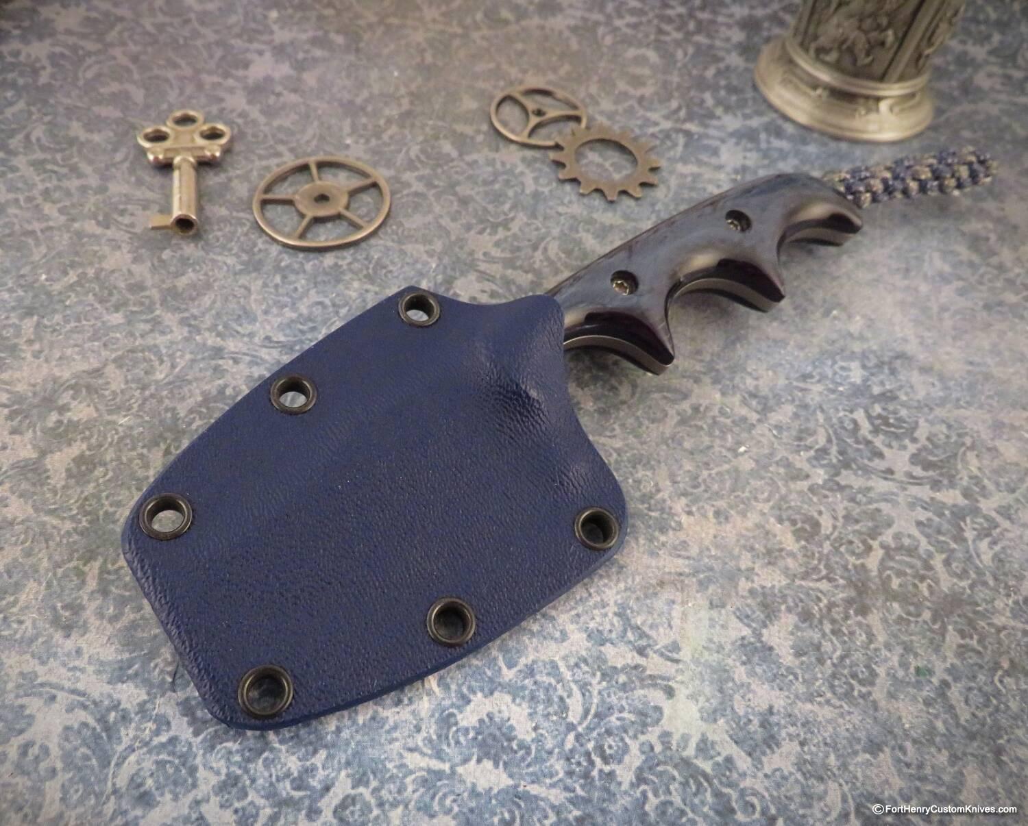 Alan Folts - Custom Bowie Minimalist - Blue Velvet - Image 5