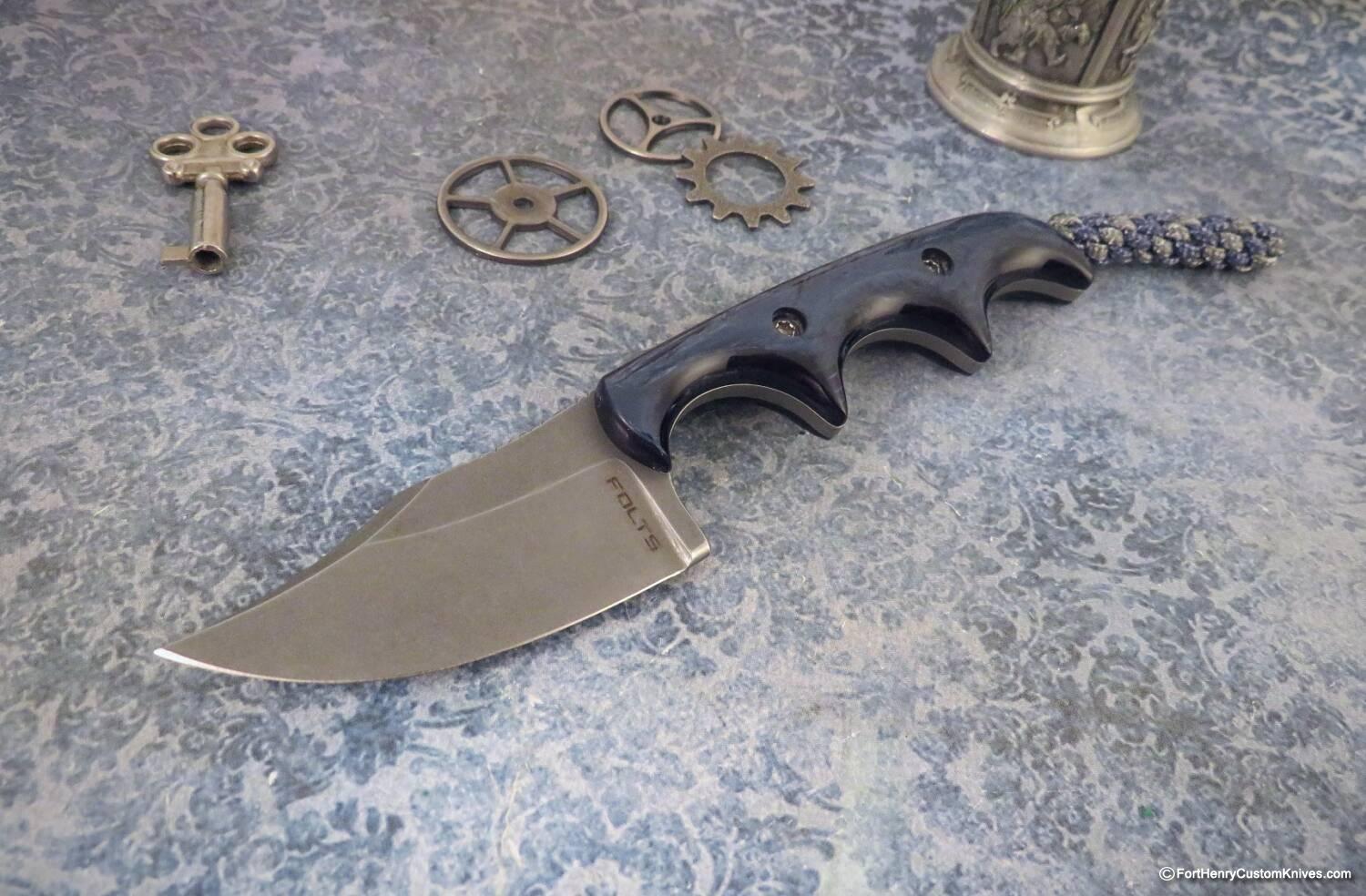 Alan Folts - Custom Bowie Minimalist - Blue Velvet