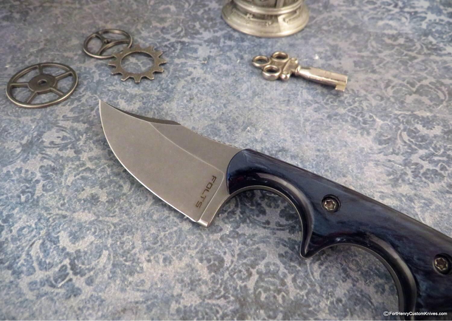 Alan Folts - Custom Bowie Minimalist - Blue Velvet - Image 2