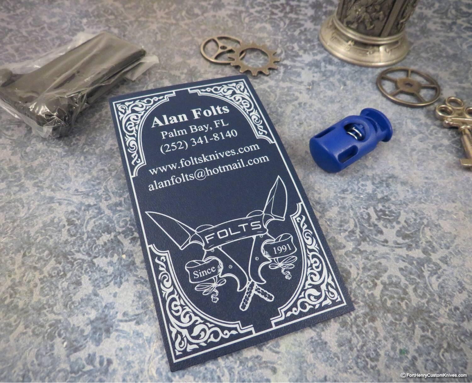 Alan Folts - Custom Bowie Minimalist - Blue Velvet - Image 6