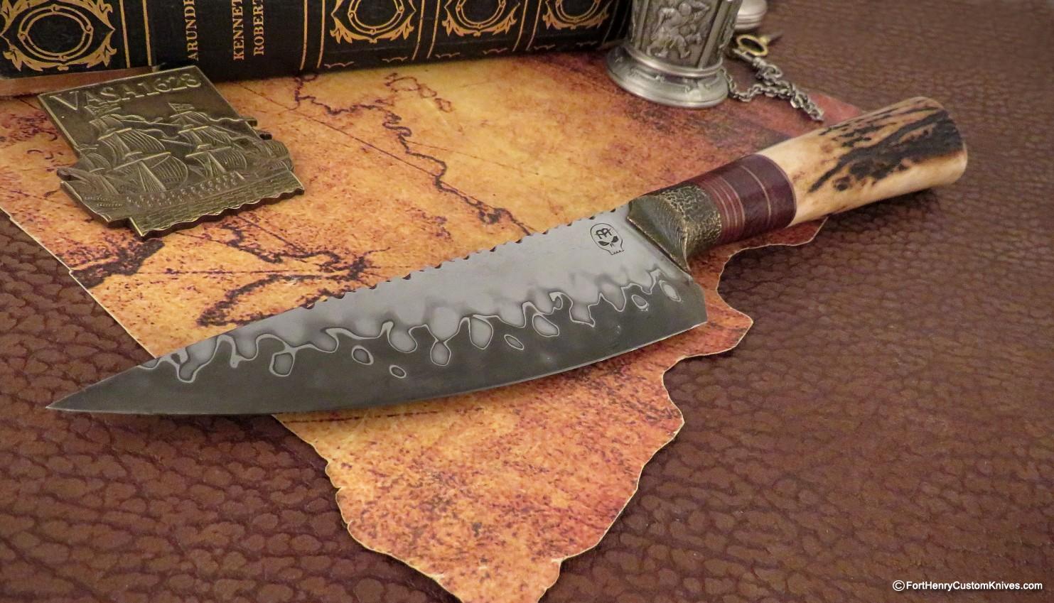 Mariano Yannoni - Presentation - Hand Forged San Mai - Stag