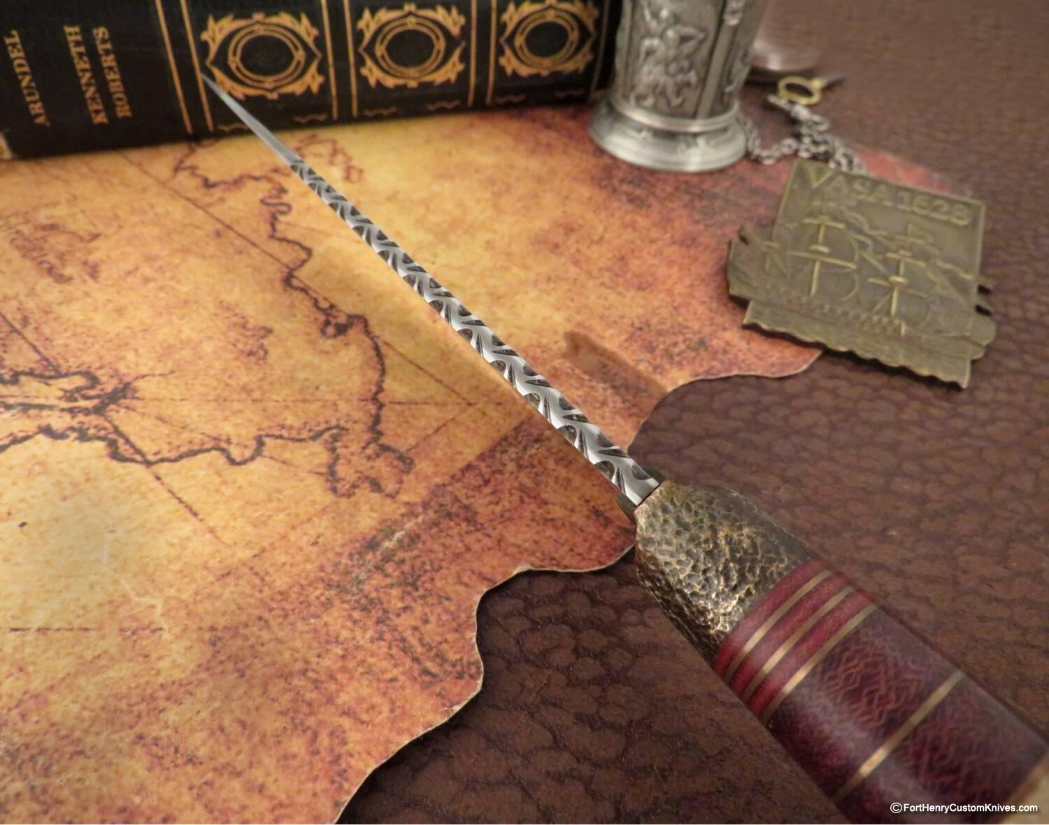 Mariano Yannoni - Presentation - Hand Forged San Mai - Stag - Image 3