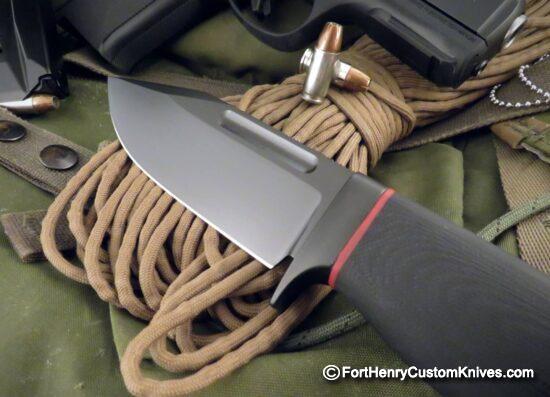 Petr Weingartner - PW Custom Knives - Micro Tank - Elmax/DLC - Image 2