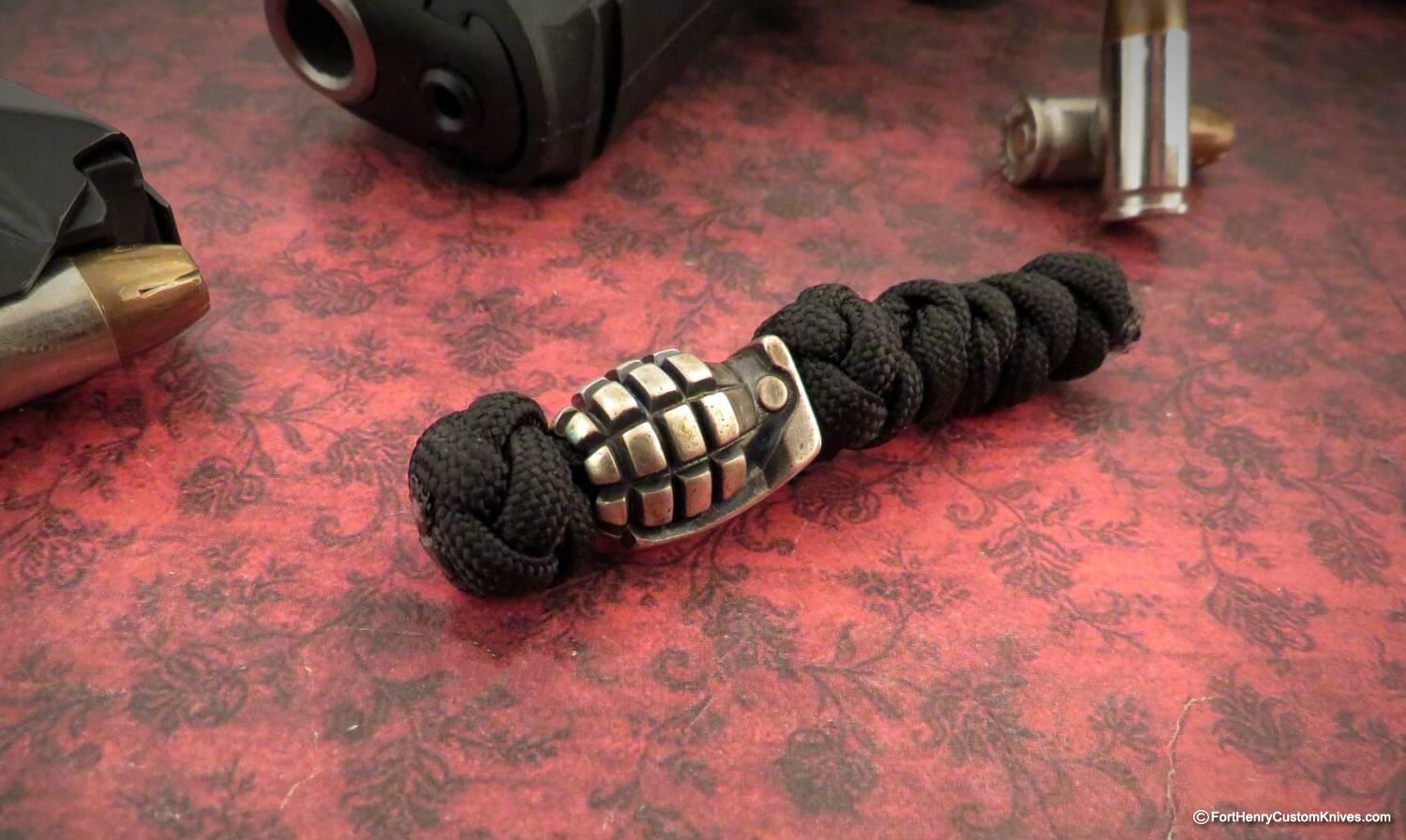 Steel Flame - 3D Darkness Grenade Pendant - Image 3