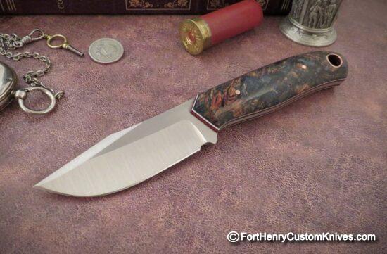 Joshua Gallardo Knives -  Custom Pocket Buddy - Maple Burl