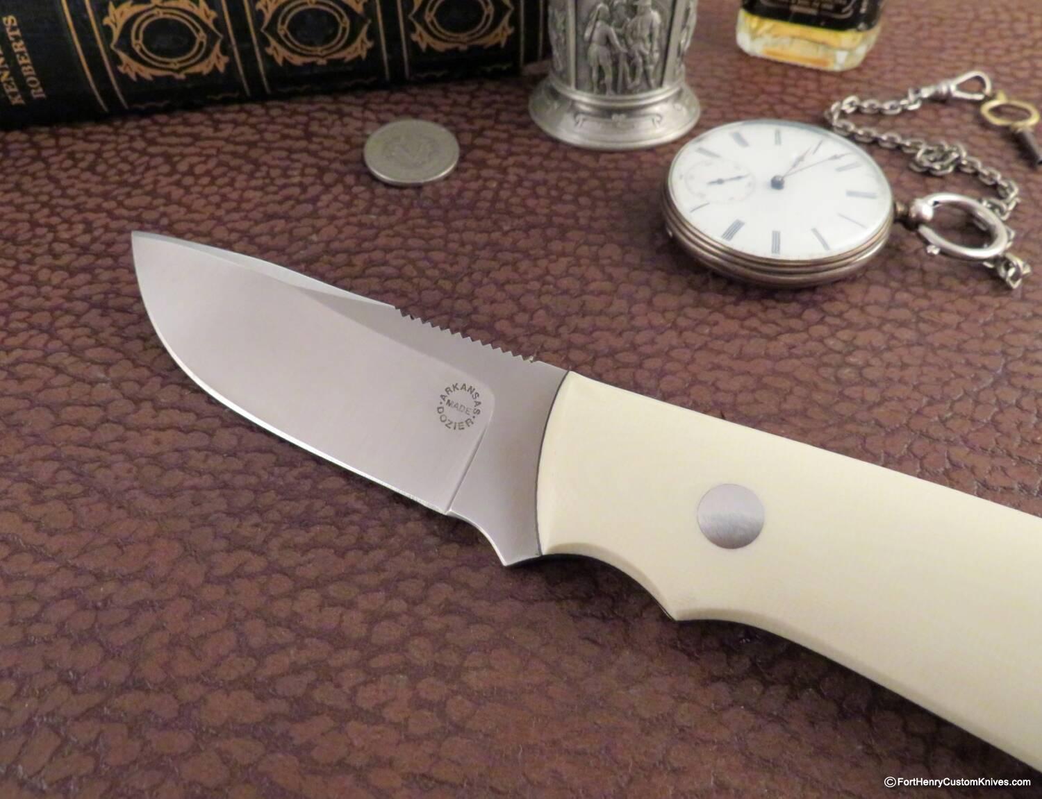 Bob Dozier - Rare Custom Montana Hunter - Ivory G-10 - Image 2