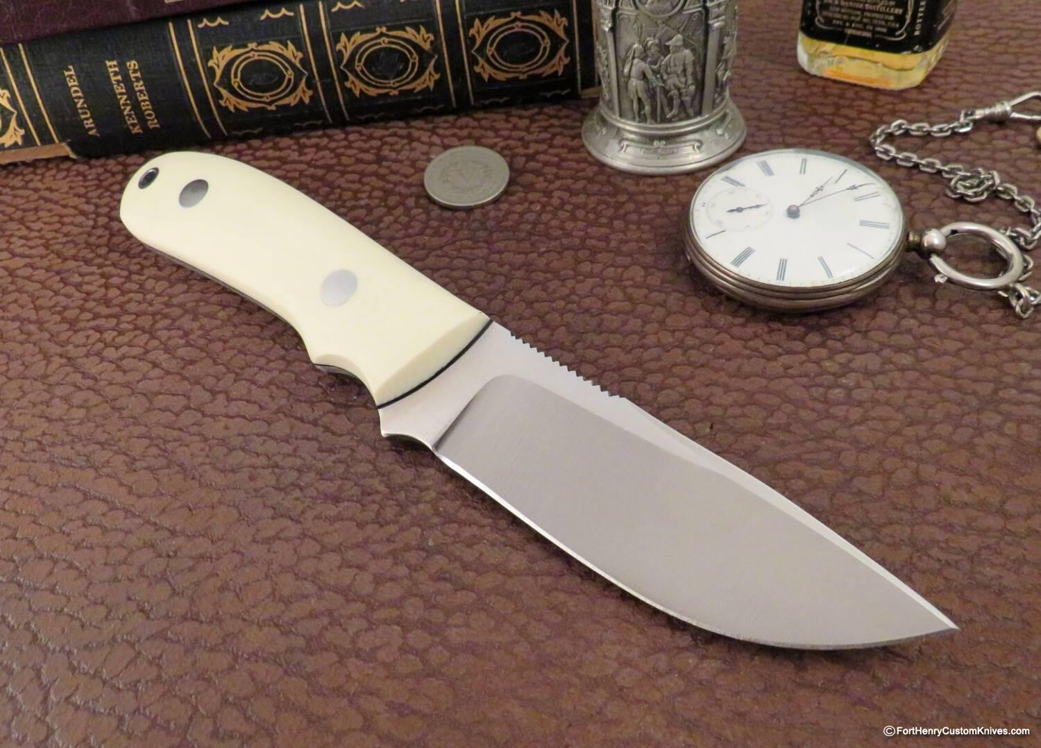 Bob Dozier - Rare Custom Montana Hunter - Ivory G-10 - Image 4