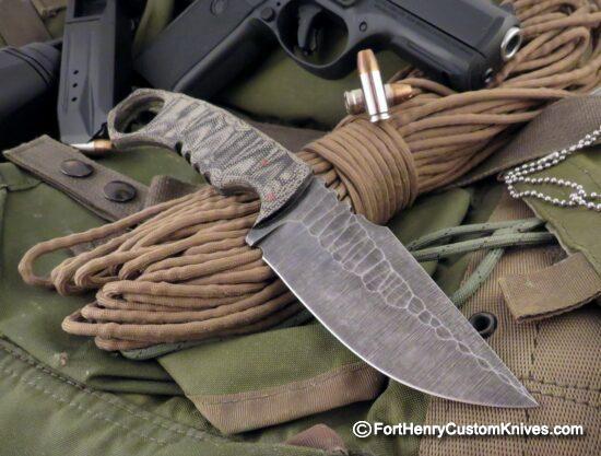 Ken Vehikite / Black Roc Knives - Custom Strike - Kerambit Style