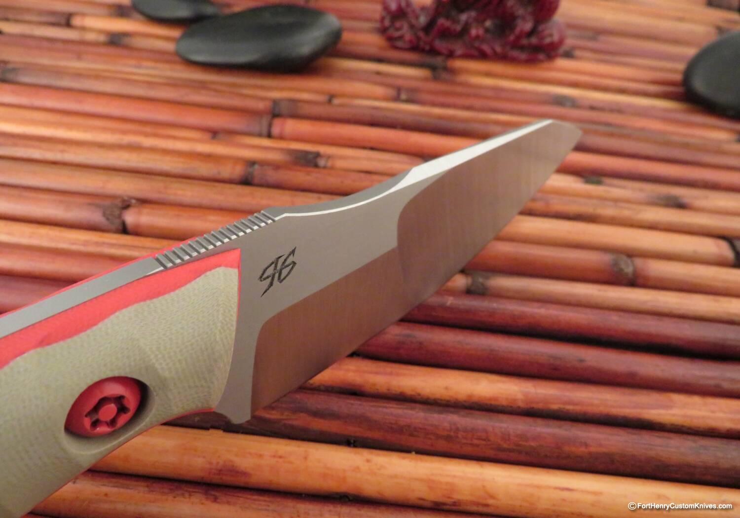 Piotr Gosciniak / PG Knives - Custom Defender - Duplex Grind - Image 4